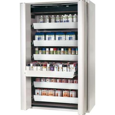 Fire protection cabinet with 2 folding doors, 1968x1196x616 mm